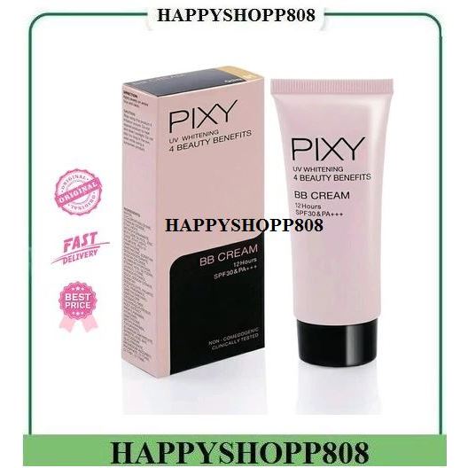 [ PIXY BB CREAM 30 ML ] (KEMASAN BARU) PIXY BB Cream Spf 30 & PA +++ | Foundation | Alas Bedak