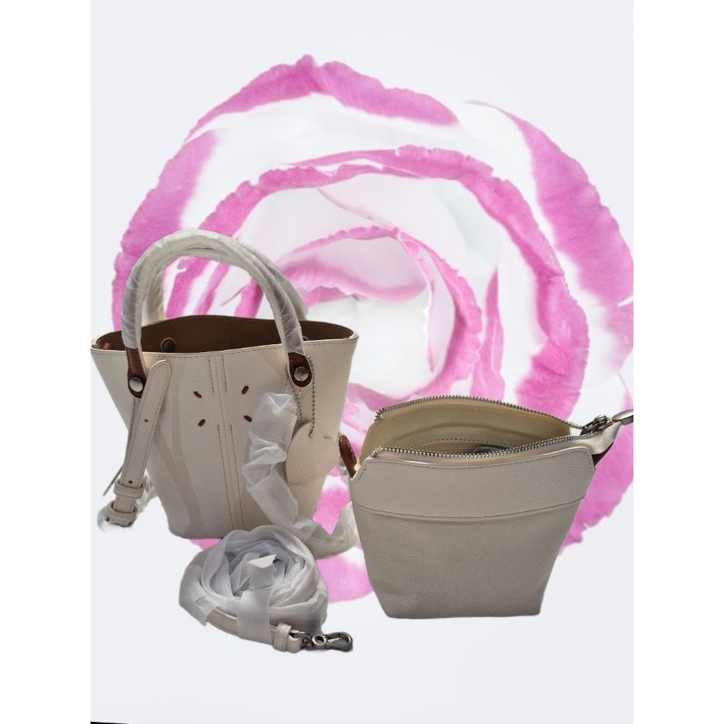 original JMER bag. dupe maison margiela. bahan best sintetic leather material