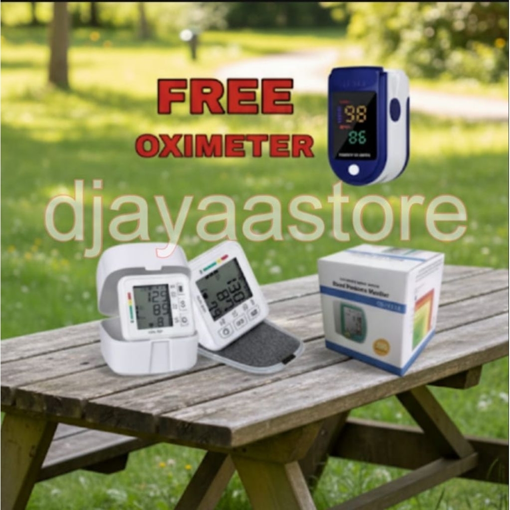 Tensi darah. Tensi meter digital. jam tangan