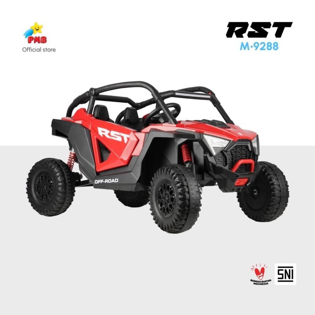 mainan mobil aki anak pmb m9288 rst 9288 utv jumbo size mobilan aki rst