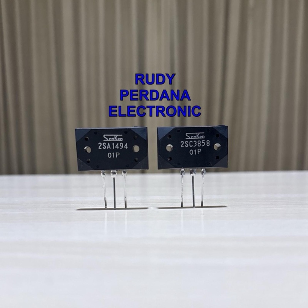 IC TRANSISTOR SANKEN 2SA1494 SA1494 2SA SA 1494 2SC3858 SC3858 2SC SC 3858 SE-I ASLI ORIGINAL JAPAN 