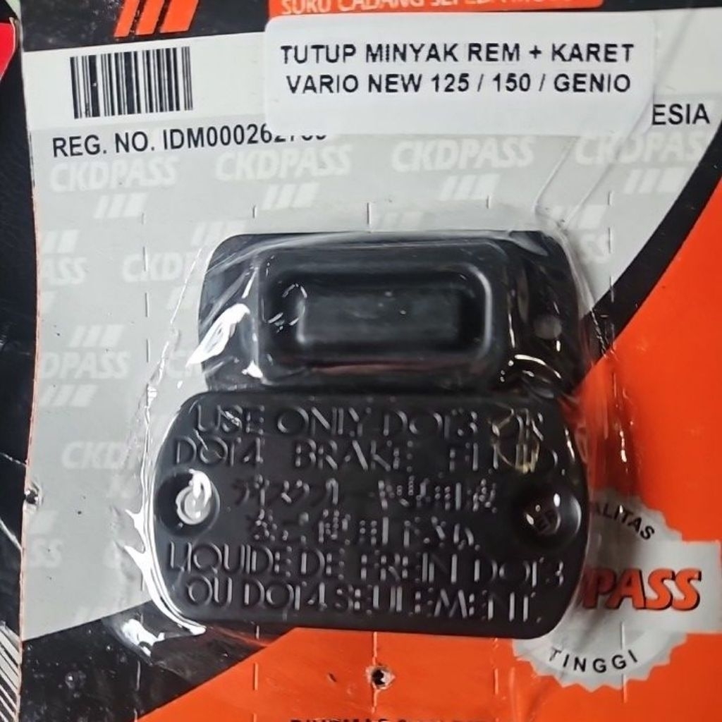tutup minyak rem + karet vario 125 new 150 new led genio