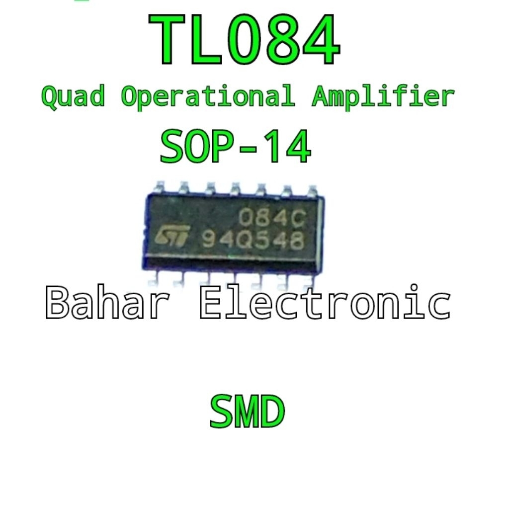 IC TL084 TL084C SMD SOP-14 Original ST