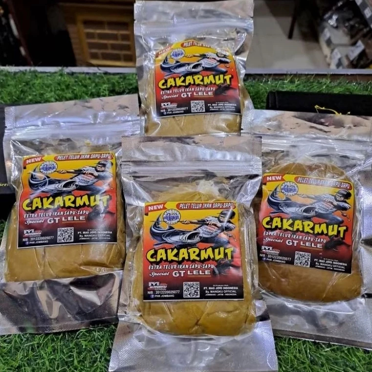 UMPAN PELET MANGKU TELUR IKAN SAPU SAPU/CAKARMUT SPESIAL GALATAMA LELE