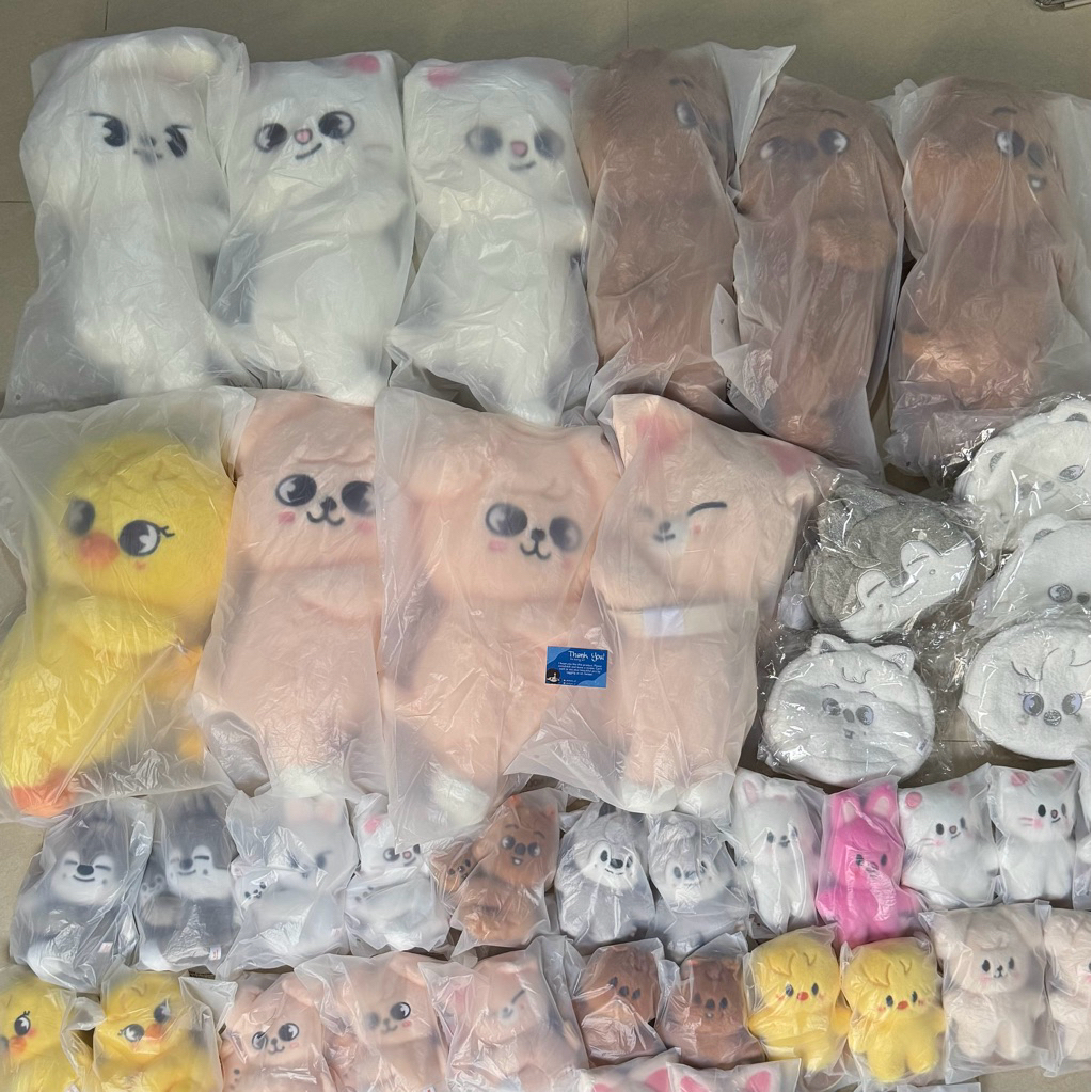 [READY STOCK] OFFICIAL SKZOO PLUSH BAG MERCH POP UP DOMINATE CELEBRATE