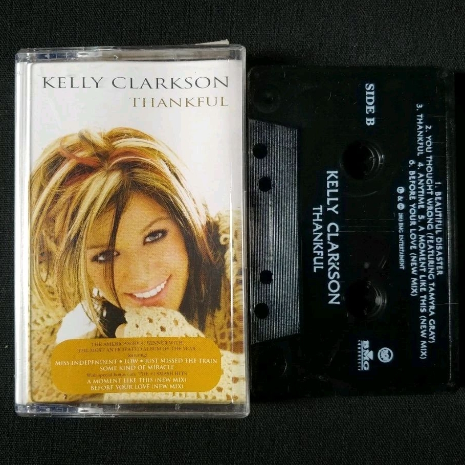 Kaset Kelly Clarkson album Thankful
