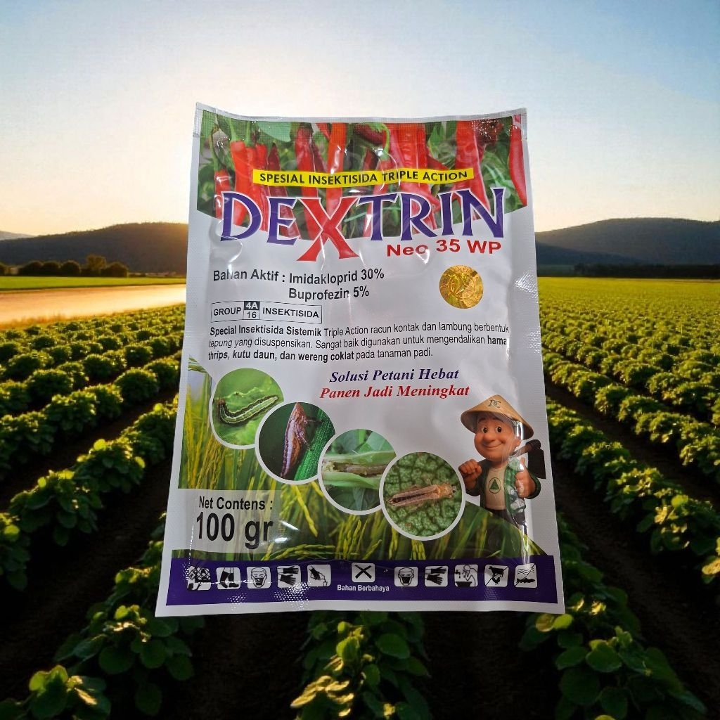 INSEKTISIDA DEXTRIN 100gr IMIDAKLOPRID PLUS BUPROFEZIN