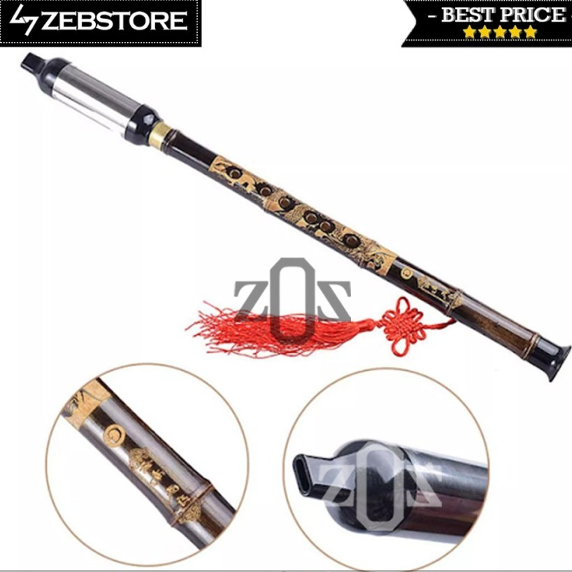 Seruling Suling Flute Hulusi Labu Etnik Tradisional China
