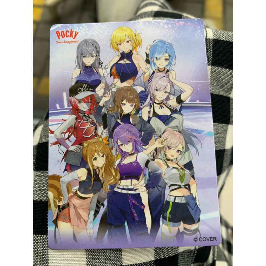 pocky x hololive card