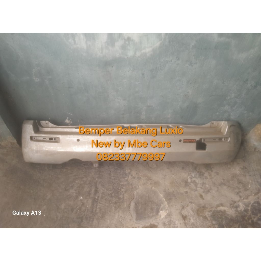 bemper belakang luxio