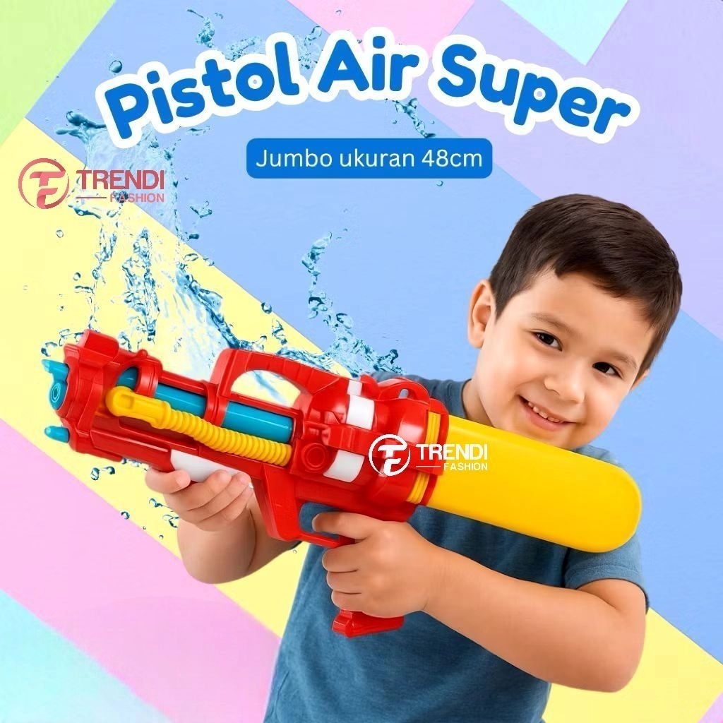 Mainan Water Gun Pistol Air Jumbo Tembakan Air Super Jumbo