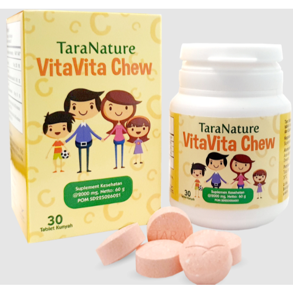 VitaVita Chew Tablet Hisap Anak Isi 30 Original