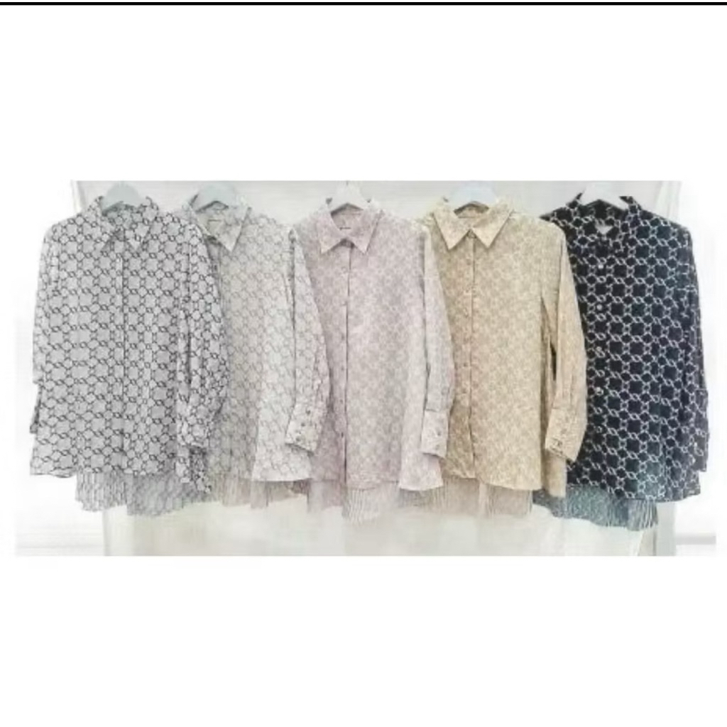 Wearing Klamby Monogram Shirt