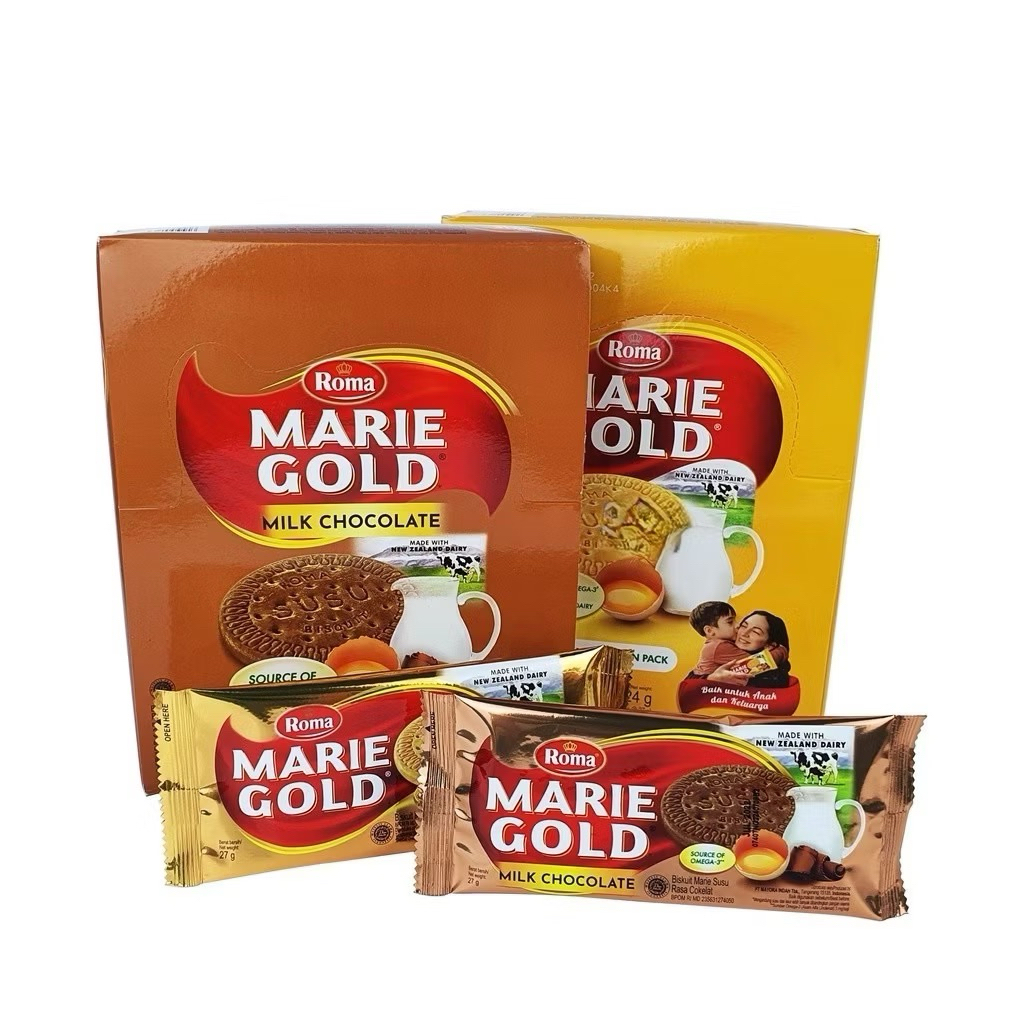 ROMA MARIE GOLD BOX ISI 12 pcs / biskuit premium
