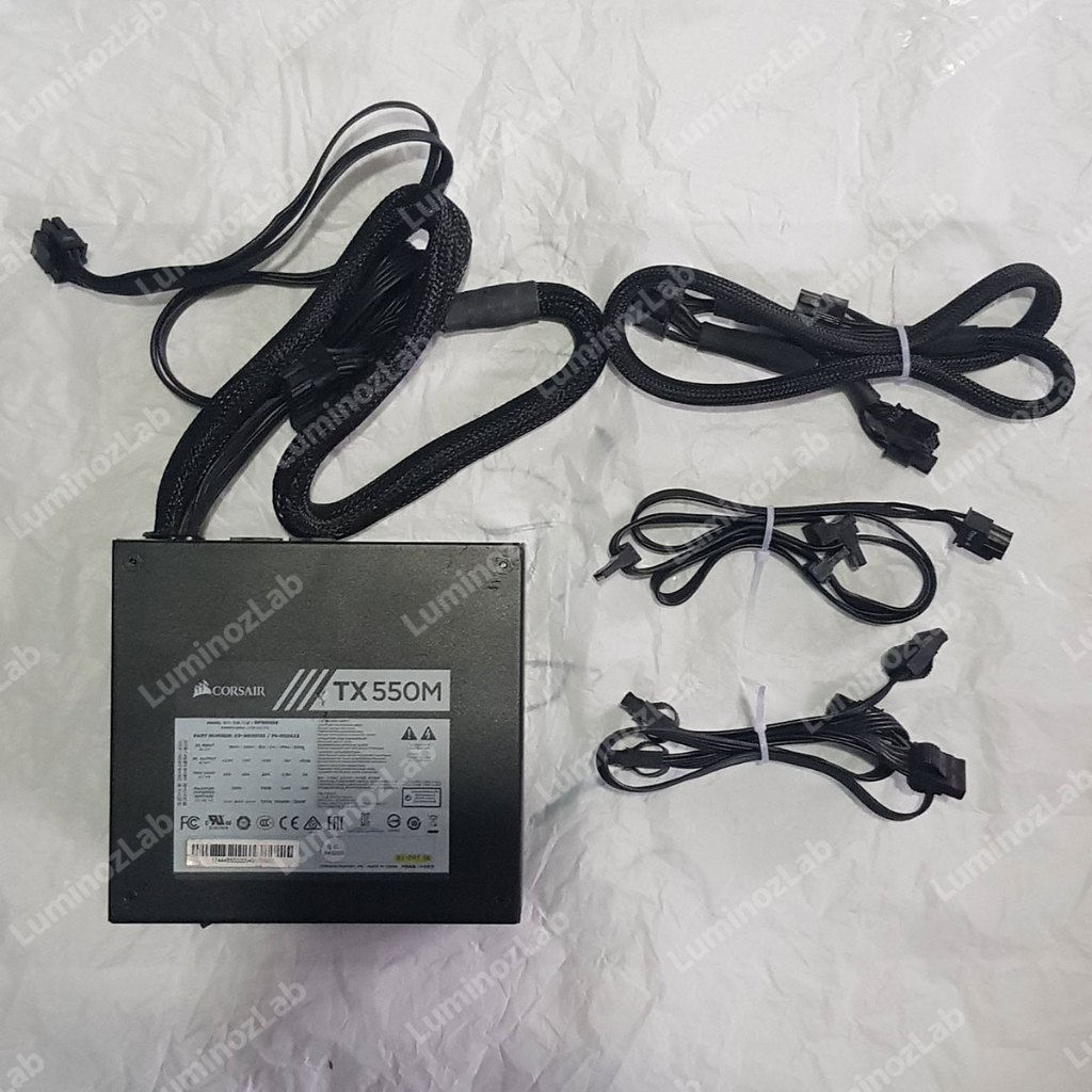 PSU - Corsair TX550M - 550 Watt 80 Plus Gold Certified PSU