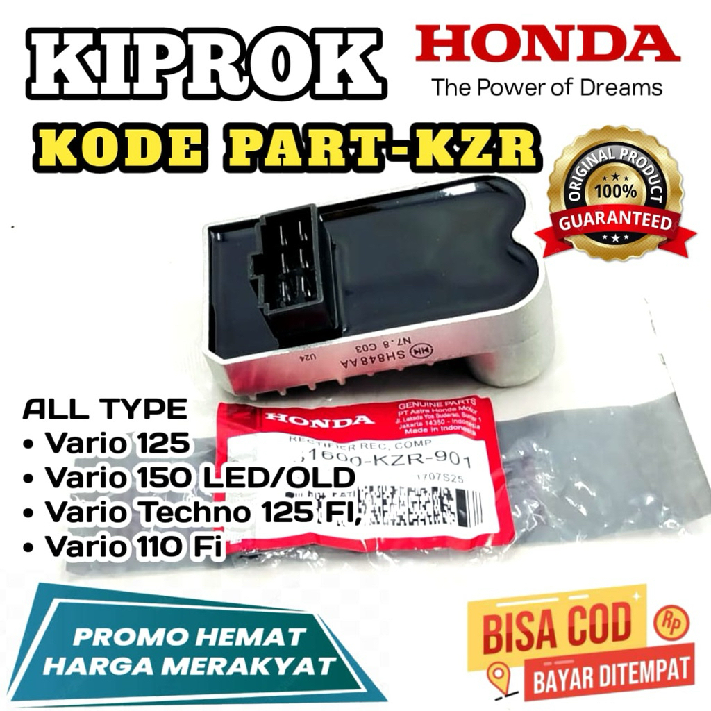 KZR KIPROK,ORIGINAL HONDA,KIPROK VARIO 125,KIPROK VARIO 150 LED,KIPROK VARIO TECHNO 125 FI,KIPROK VA
