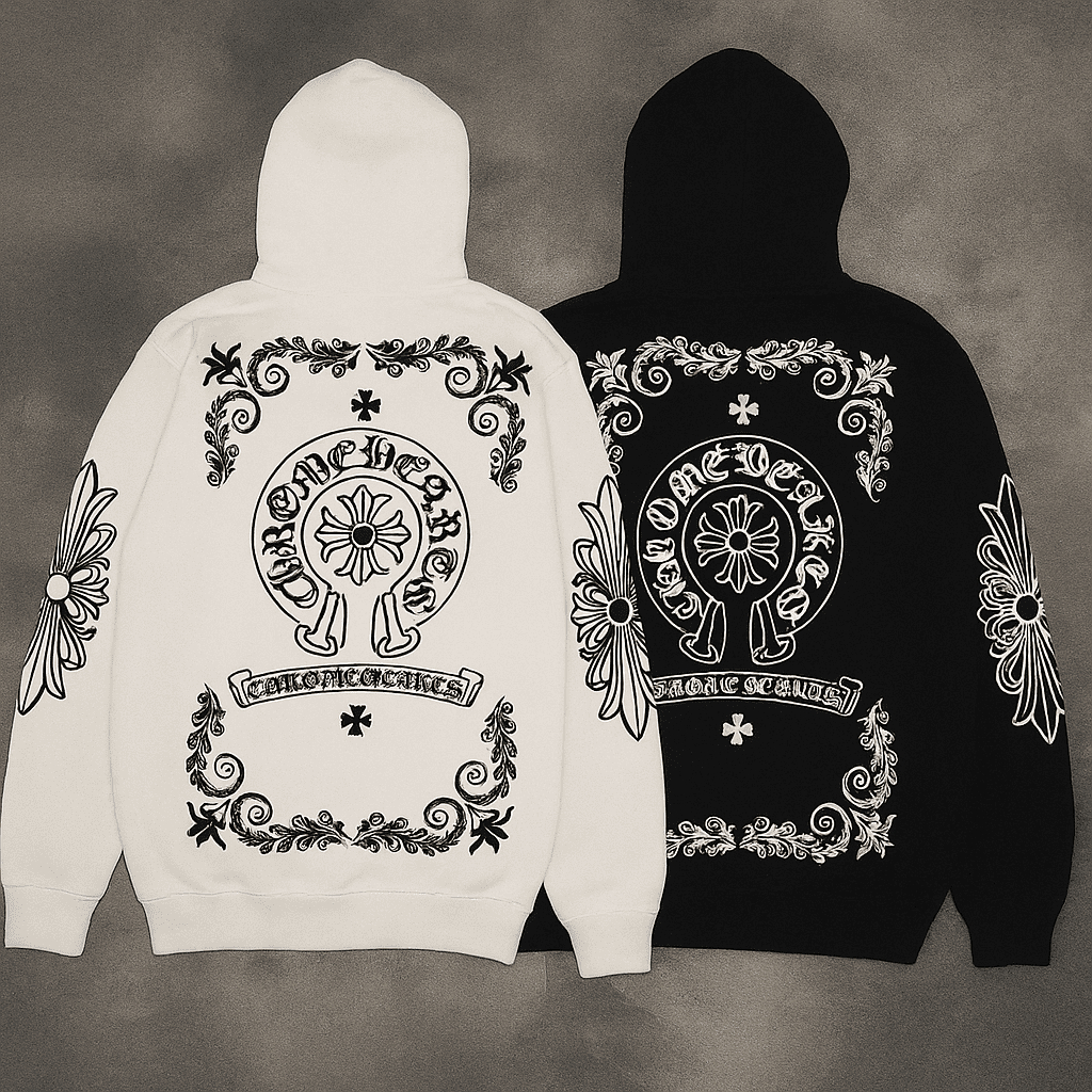 Chrome Heart Hoodie LIMITED EDITION Japan - Unisex Pria Wanita Bahan Tebal Nyaman Adem Mirror