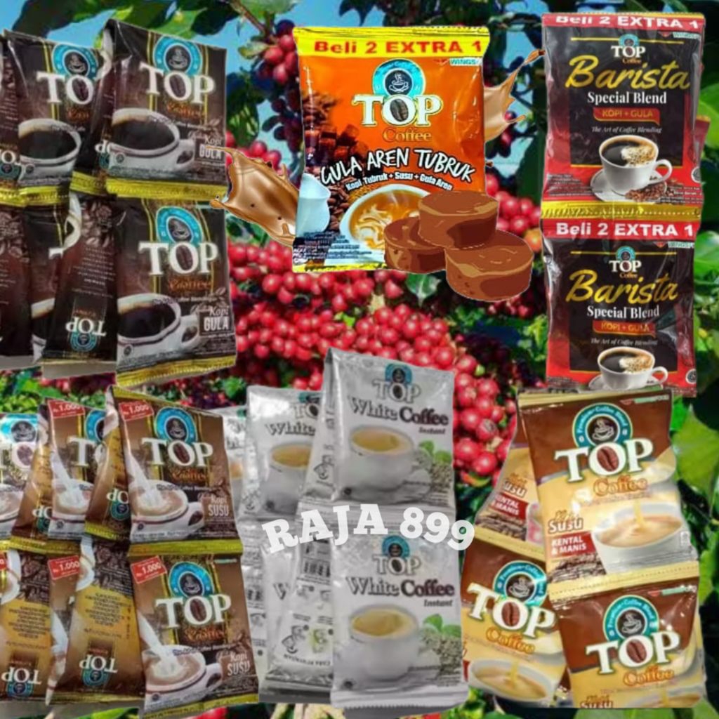 TOP KOPI GULA RENCENG | TOP KOPI GULA AREN TUBRUK | TOP KOPI SUSU ANEKA VARIAN