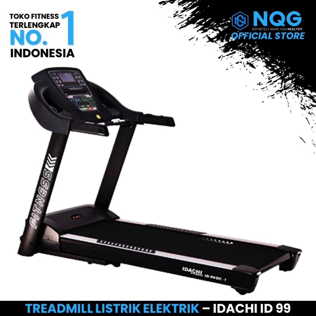 Alat Olahraga Fitness Sport Gym Alat Fitness Treadmill Elektrik IDACHI ID 99 DC 3 HP