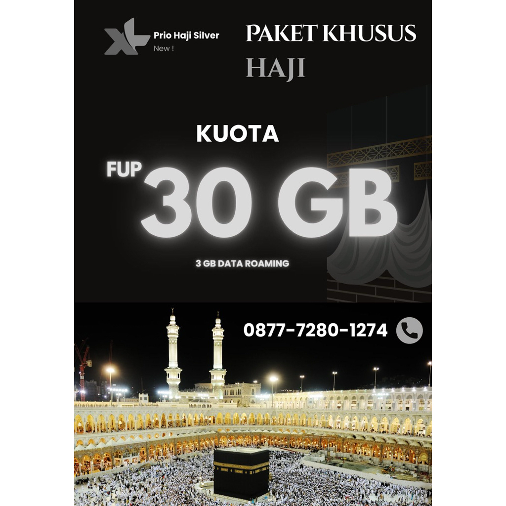 KARTU XL PRIORITAS HAJI SILVER