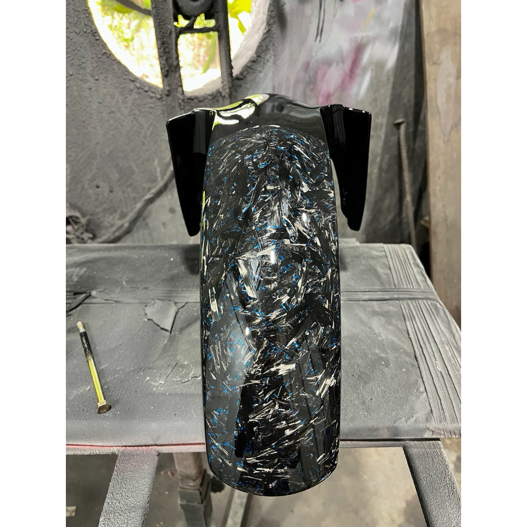 spakbor depan r15 carbon forged