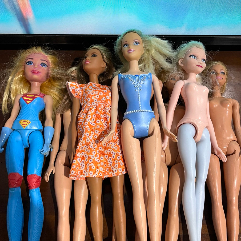 Barbie Disney Berbie Mattel Boneka Barbie Doll Original Bekas