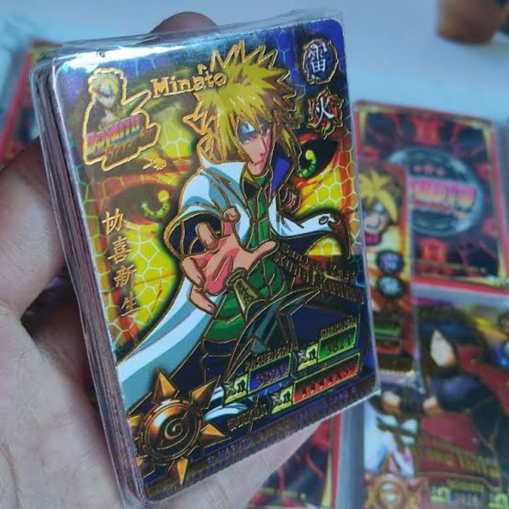 kartu gambar Naruto super keren per 1 pcs