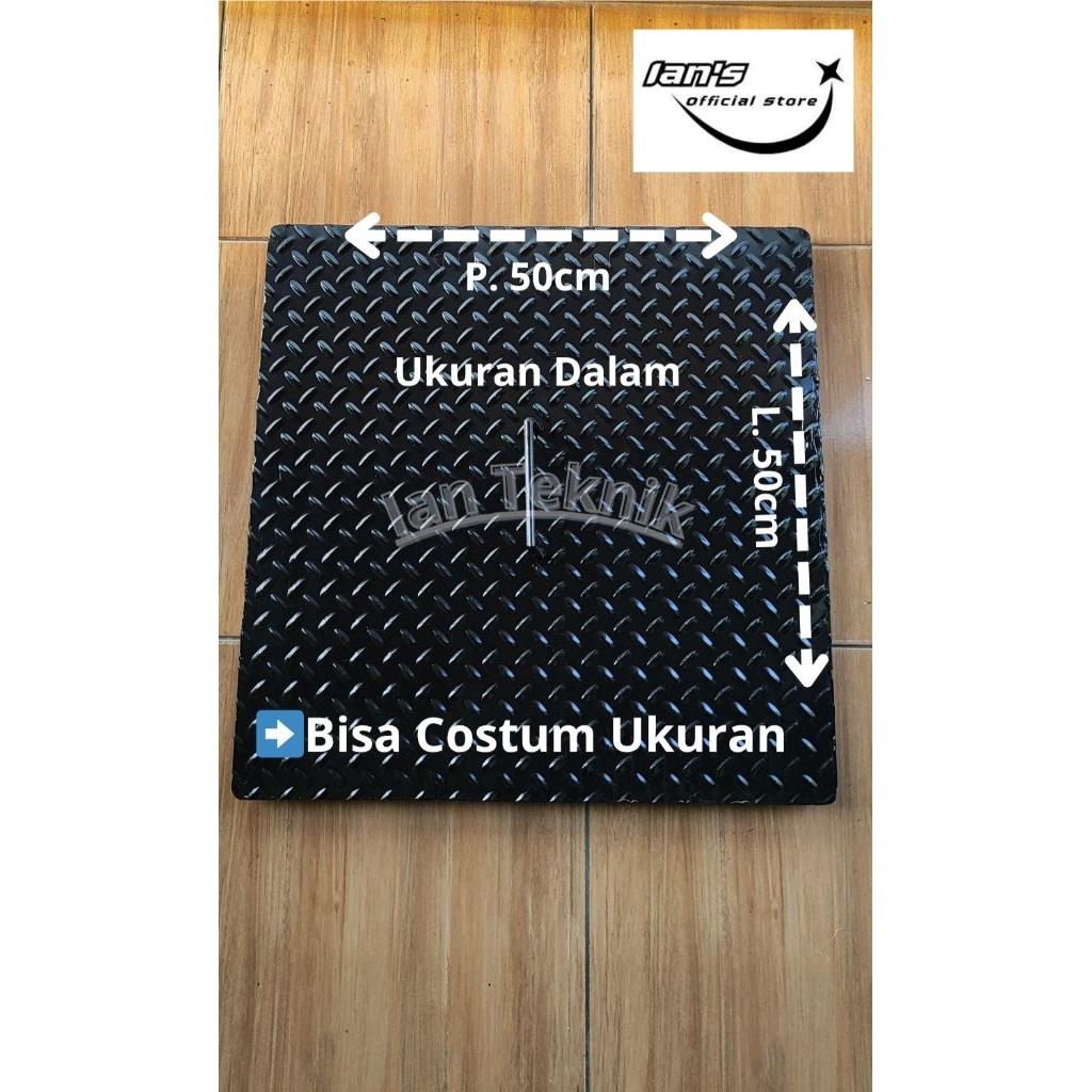 Bak Sampah, Tutup bak kontrol. Kusus Ukuran besar