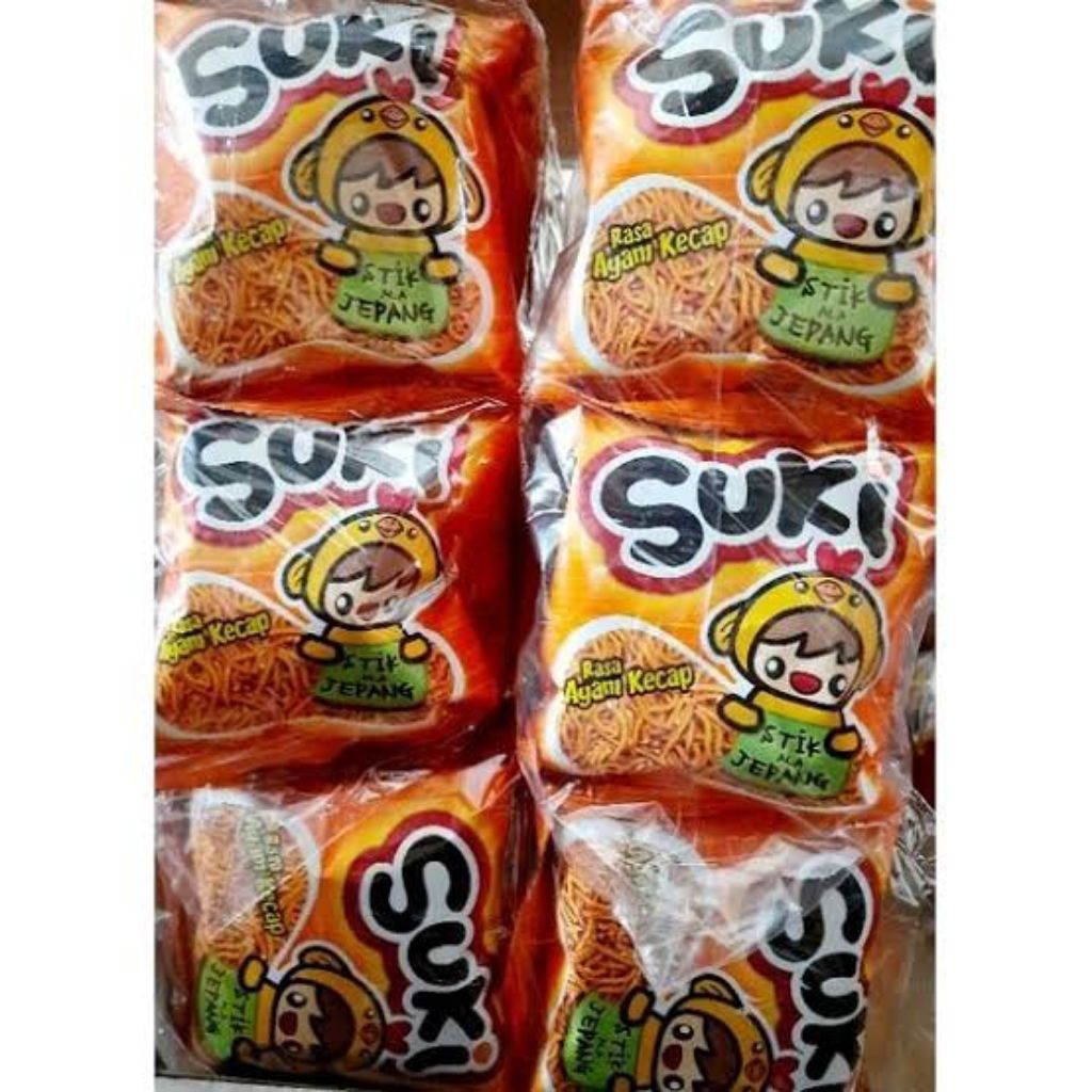 SNACK SUKI MIE ( 1 RENCENG ISI 10 PCS )