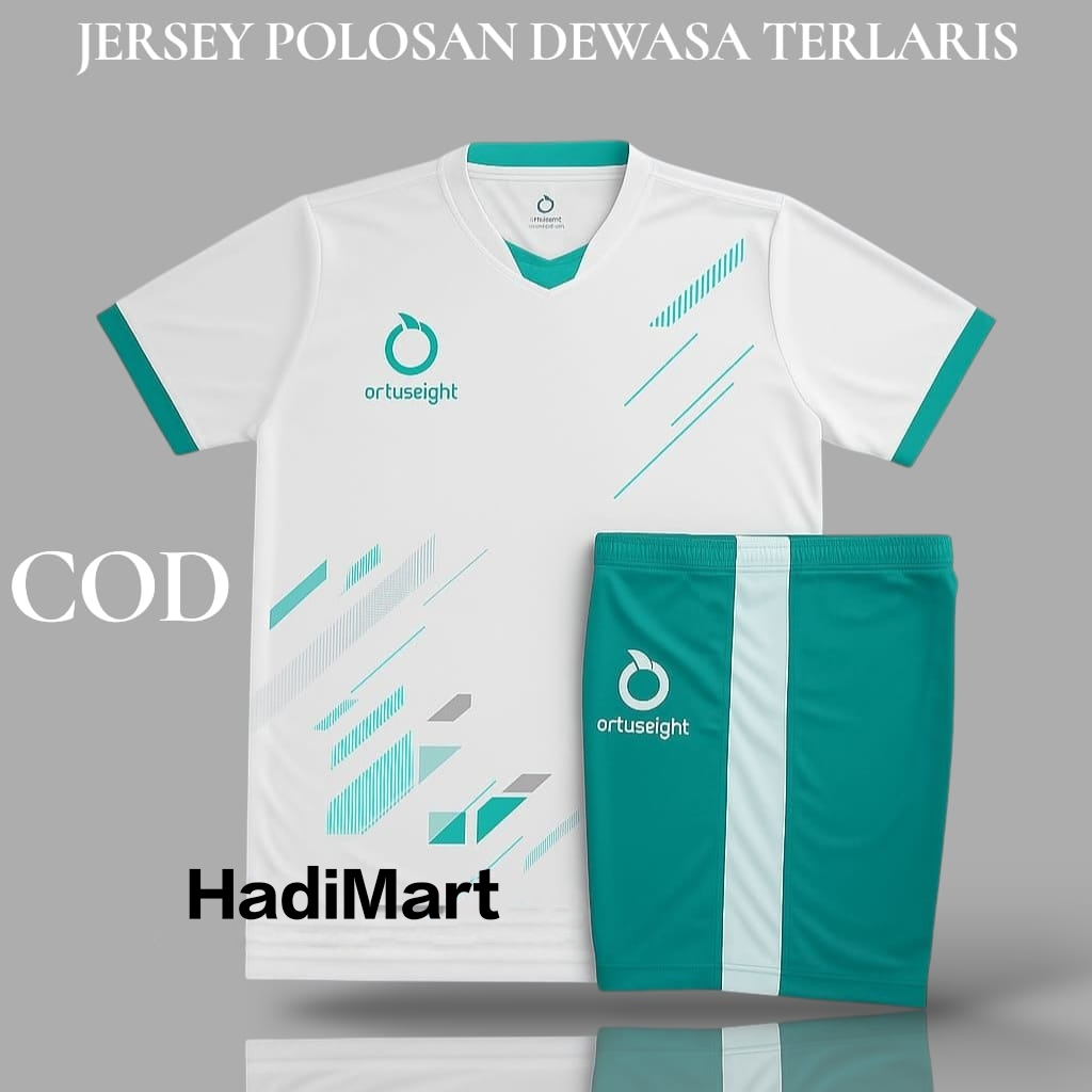 Jersey Olahraga Dewasa Polos Sepak Bola Volly Futsal