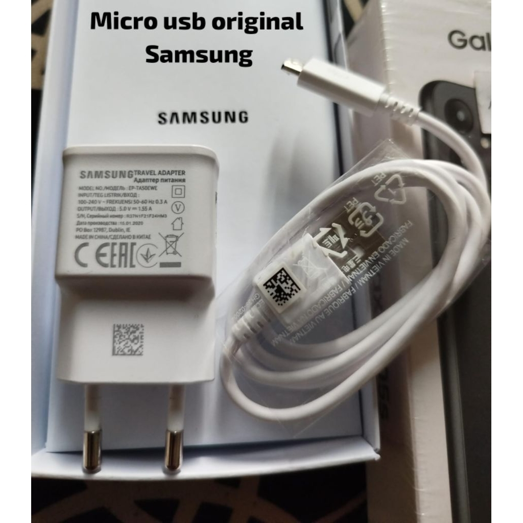 Charger original Samsung Micro usb asli