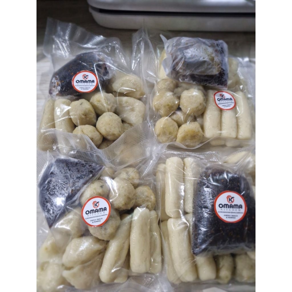 Pempek Omama frozen -kota jambi pengiriman instant-