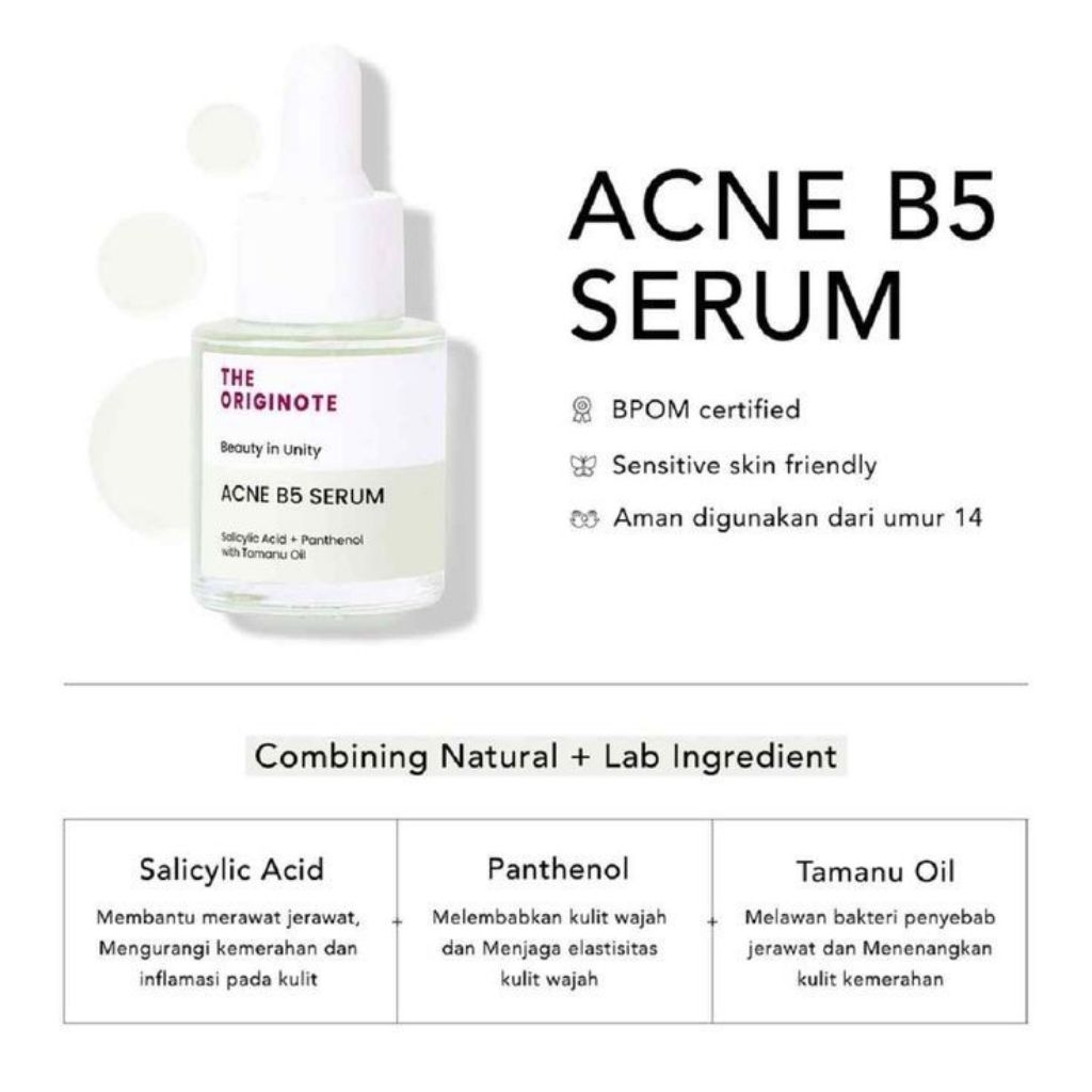 The originote acne serum