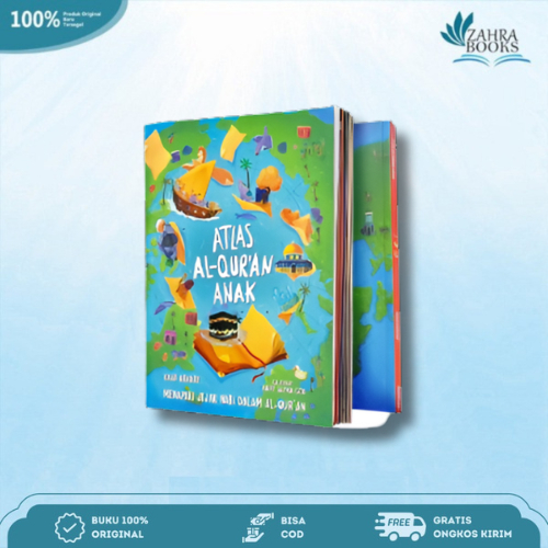 ATLAS AL-QUR'AN ANAK : Menapaki Jejak Nabi dalam Al-Qur'an - Brilliant Books