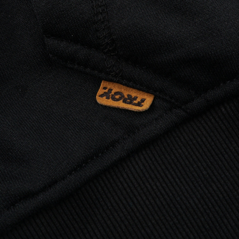 Troy Company Boxy Hoodie Starlight Black Flui Ange - Hoodie Boxy Reflective Hitam BSH 3407