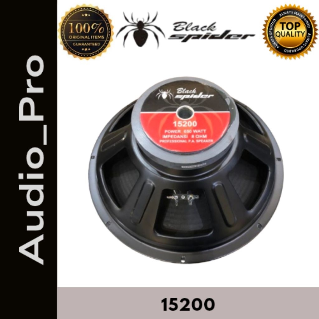 Speaker Component Black Spider 15200 | Black Spider 15200 Componen Speaker