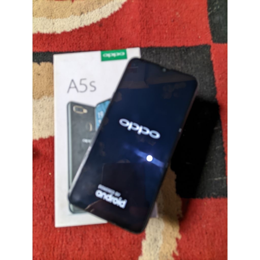 Oppo a5s fullset ram 3/64 original
