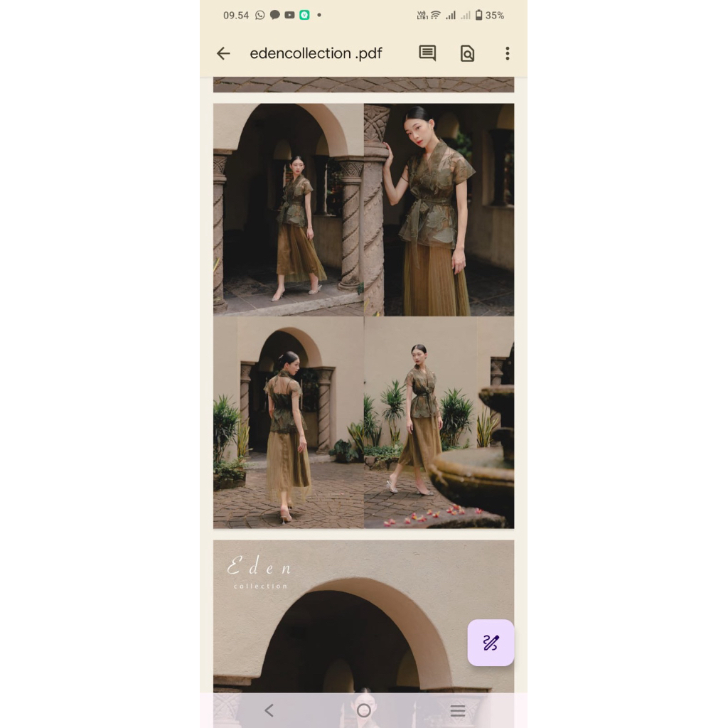 tansy set olive green