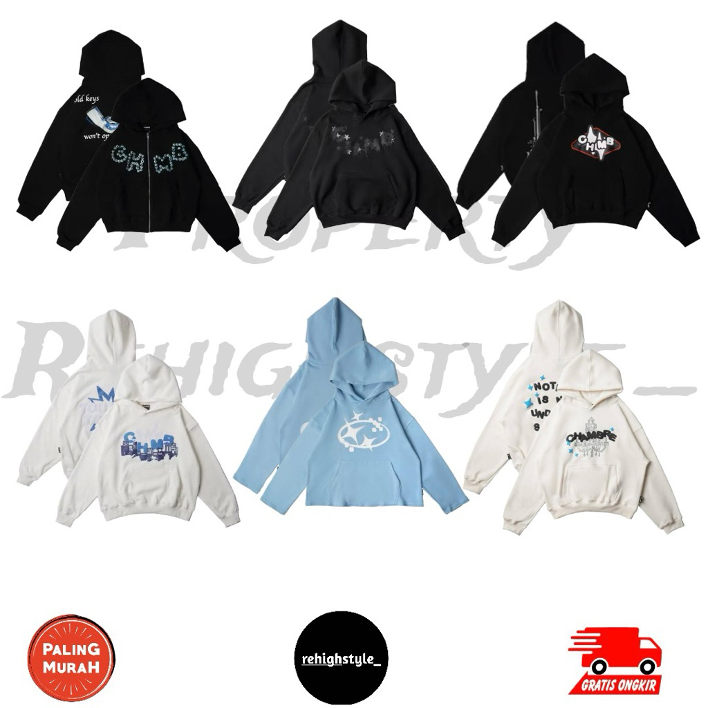 ZIP & HOODIE BOXY CHAMBREDELAVAIN ALL ARTICLES UNISEX