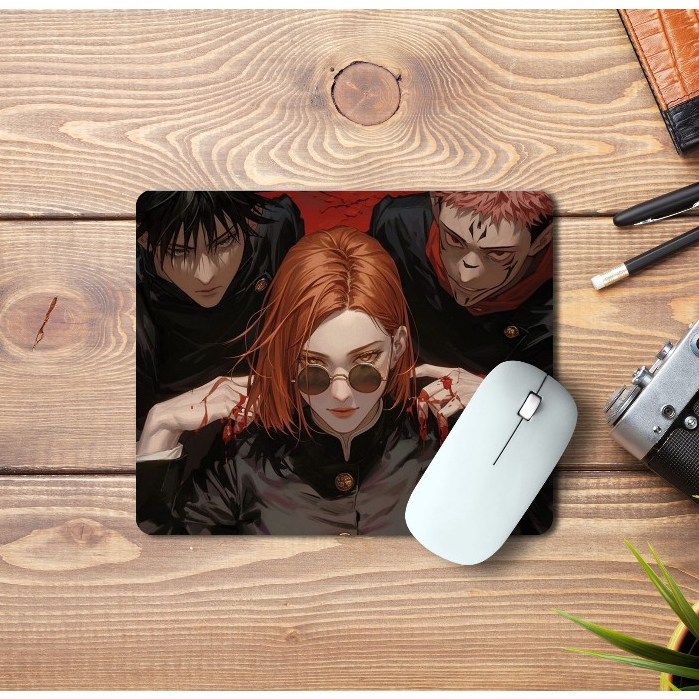 Mousepad Jujutsu Kaisen Nobara Kugisaki / bisa custom satuan
