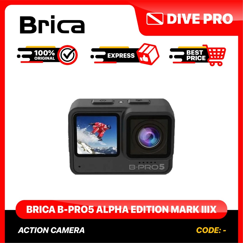 Brica B-PRO5 Alpha Edition Mark IIIX Action Camera