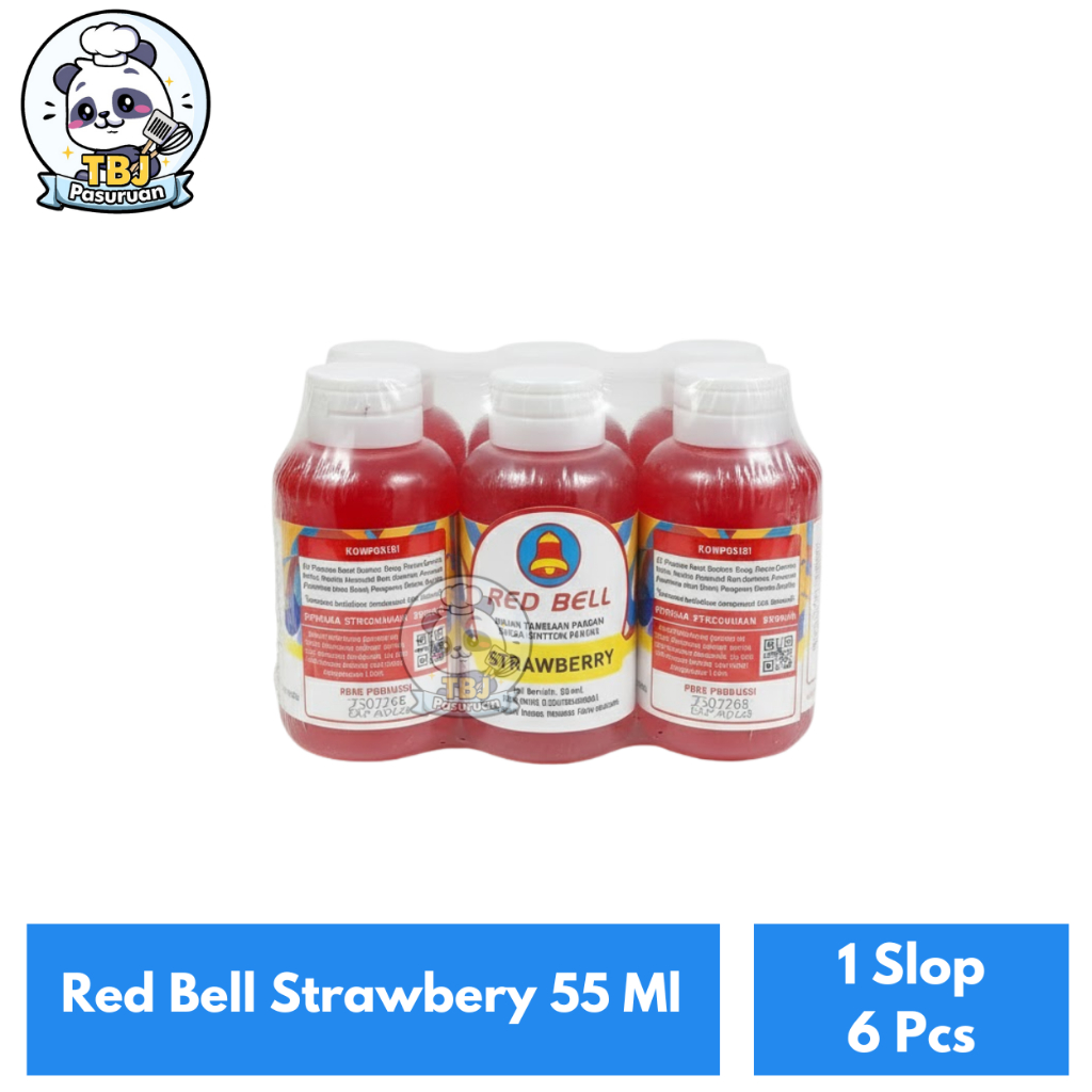 Red Bell Strawberry 55 Ml - 1 Slop 6 Pcs