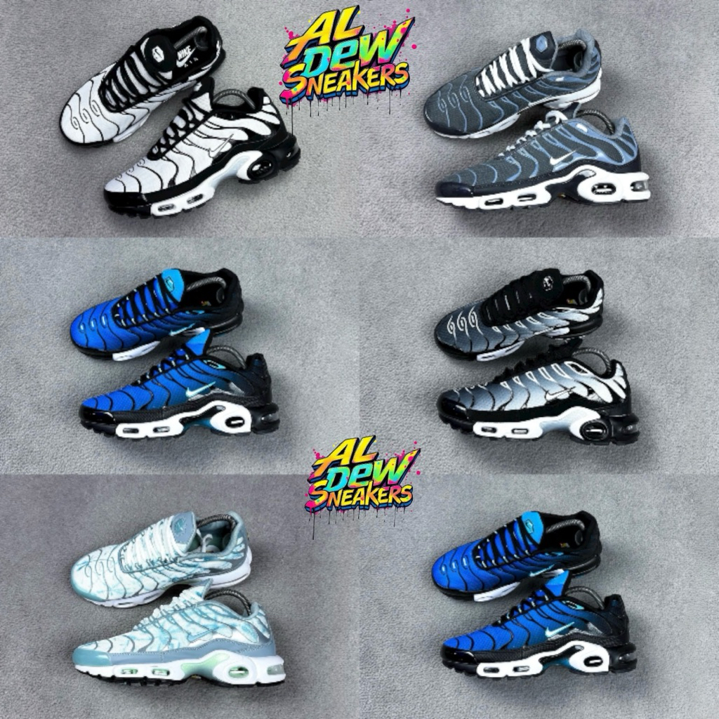 sepatu sneakers air max tn grey blue terlaris