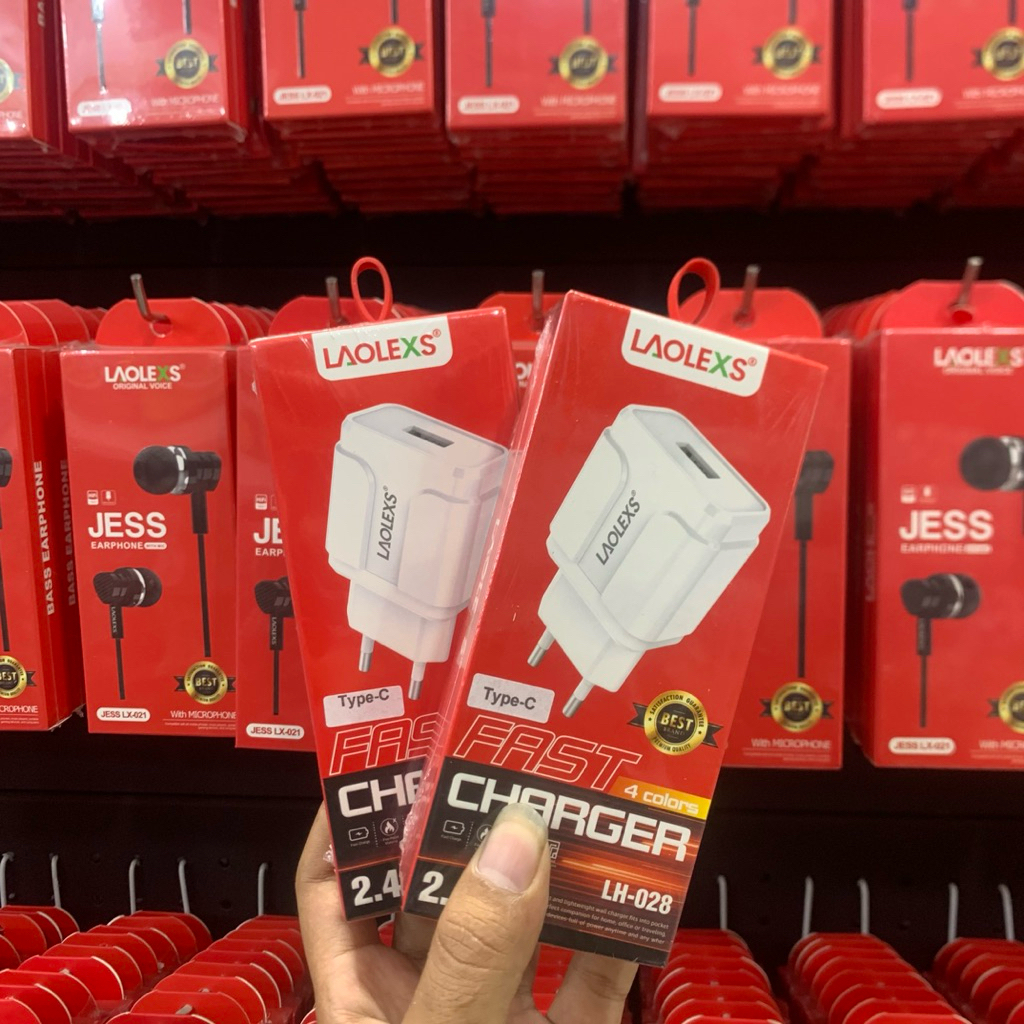 Charger LAOLEXS LH-028 Type-c Fast Charger Termurahhhh