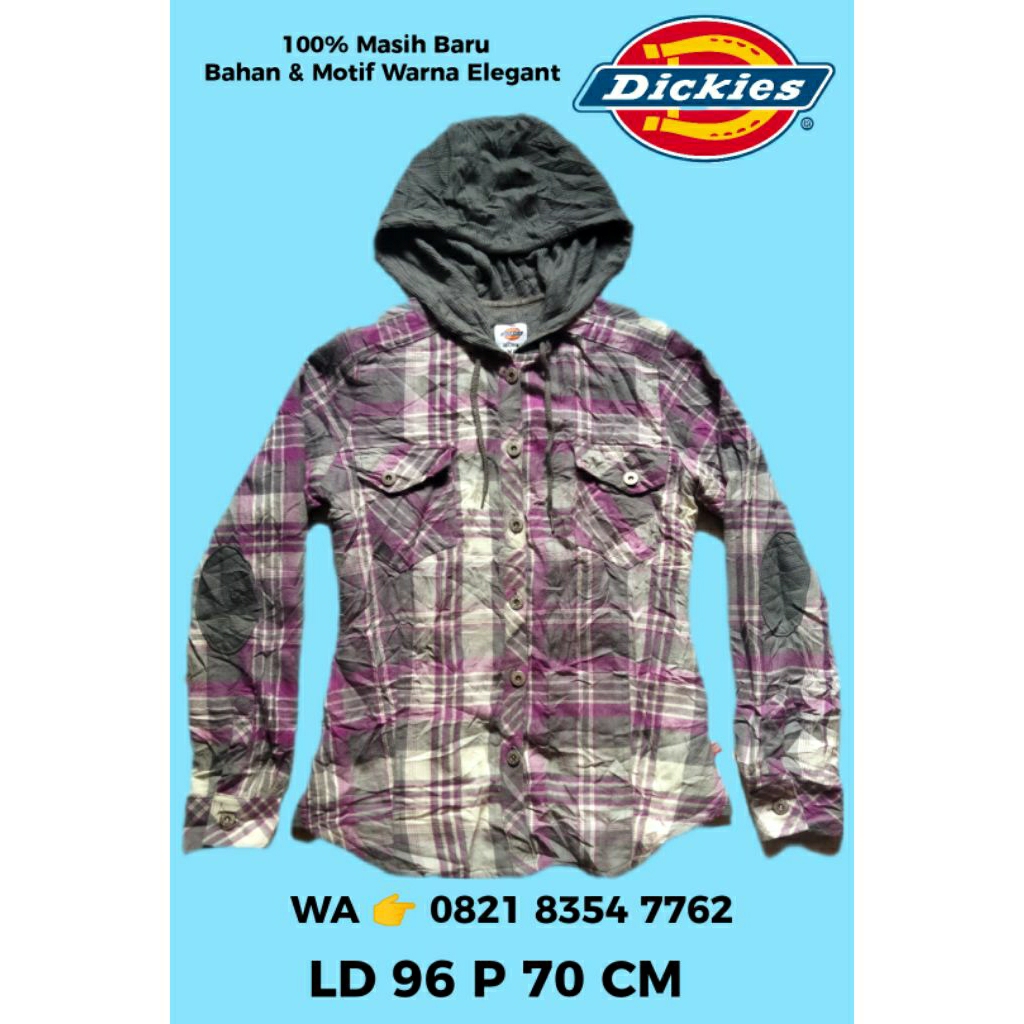 kemeja Flannel dickies spesial edition