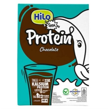 Hilo Teen Protein 250gr - Susu Tinggi Protein Dan Kalsium