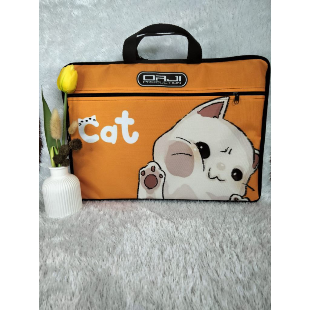Tas laptop wanita 14-15inch tas laptop Sleeve tas laptop motif lucu cover laptop tas laptop terbaru