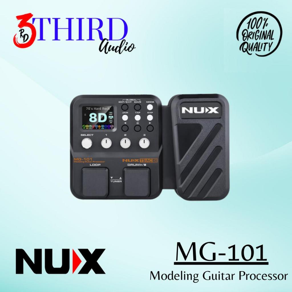 NUX MG-101 Modeling Guitar Processor Efek Gitar Digital Original NUX MG101