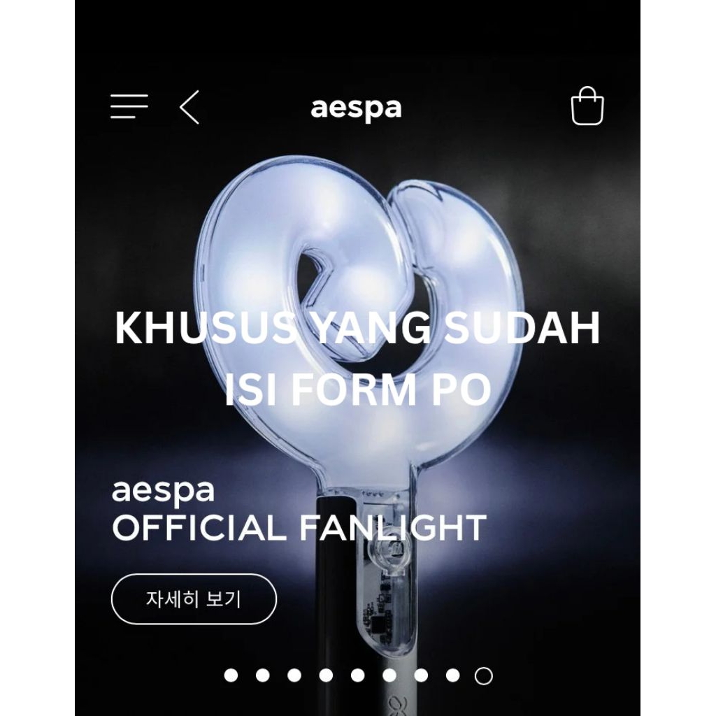 [PO] aespa - OFFICIAL FANLIGHT LIGHTSTICK VER.2