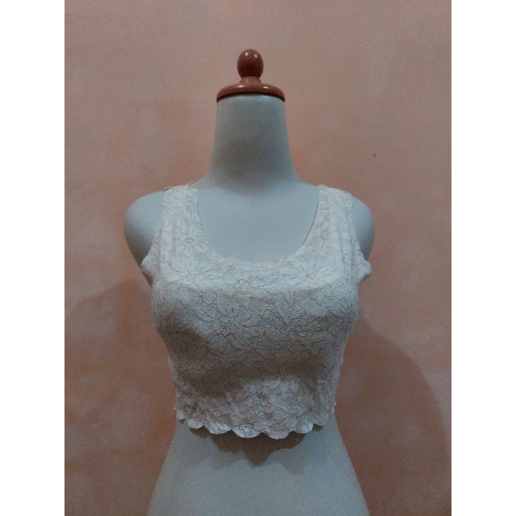 Bra Brukat dan Bra Putih